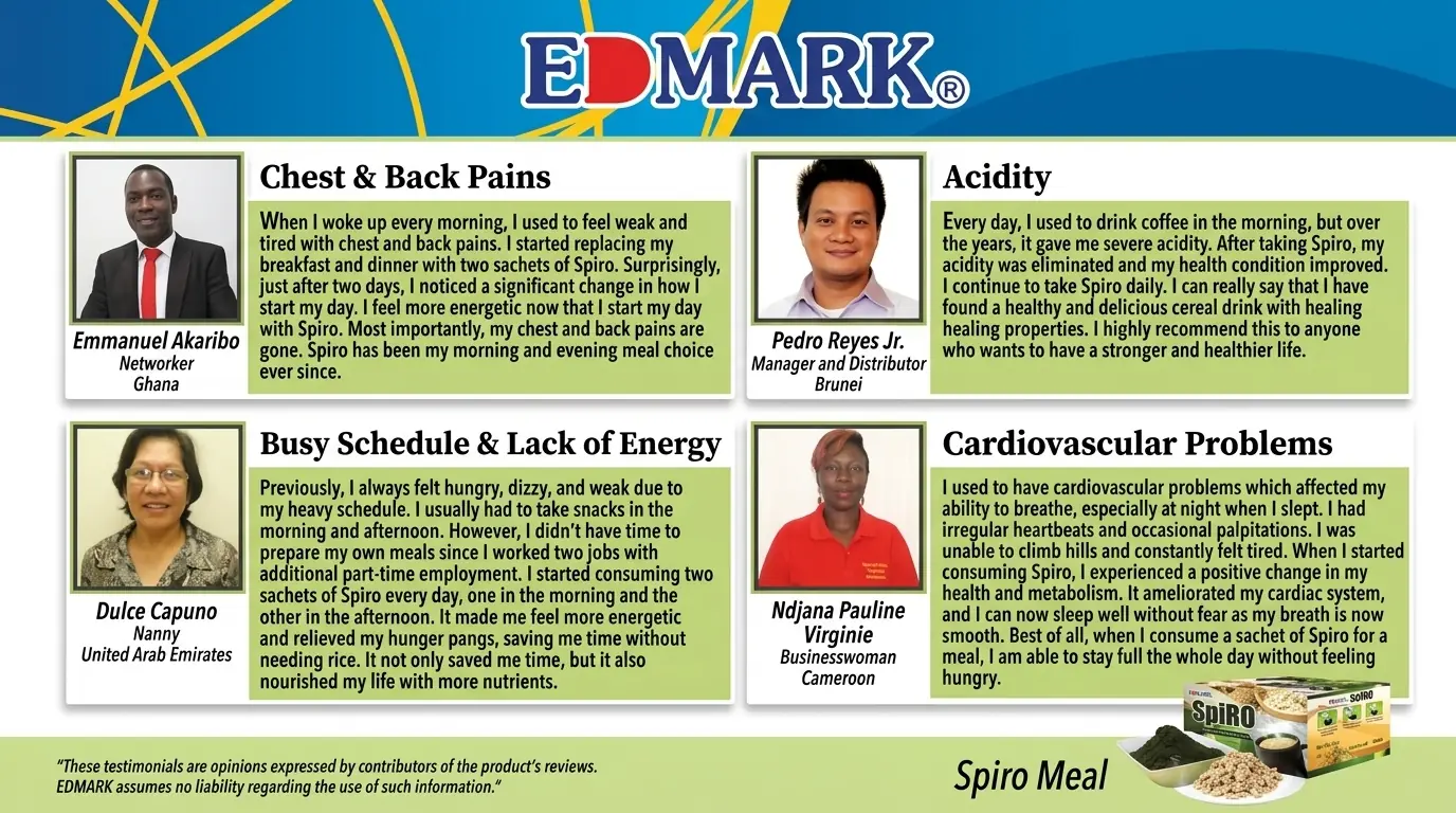Edmark Spiro EDMARK South Africa | Health & Wellness Products | Johannesburg & Durban